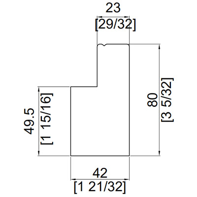 Large L no cap W4037