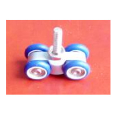 Hang Wheel Sliding Door Wooden Shutter Components